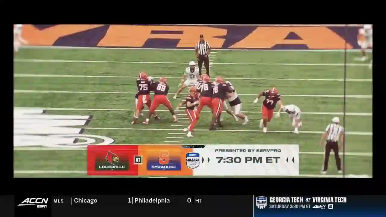 Screenshot of  ACC Network, tested 6 days ago