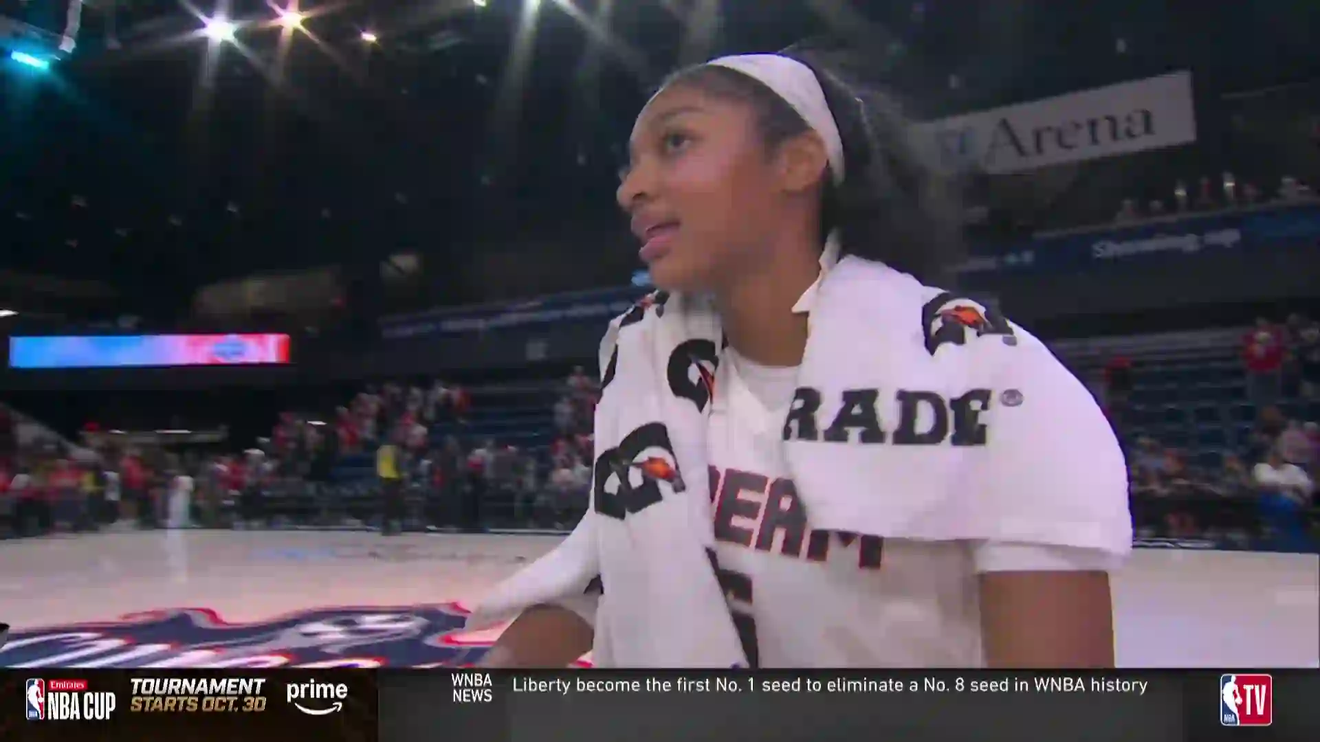 Screenshot of NBA TV, tested 17 days ago