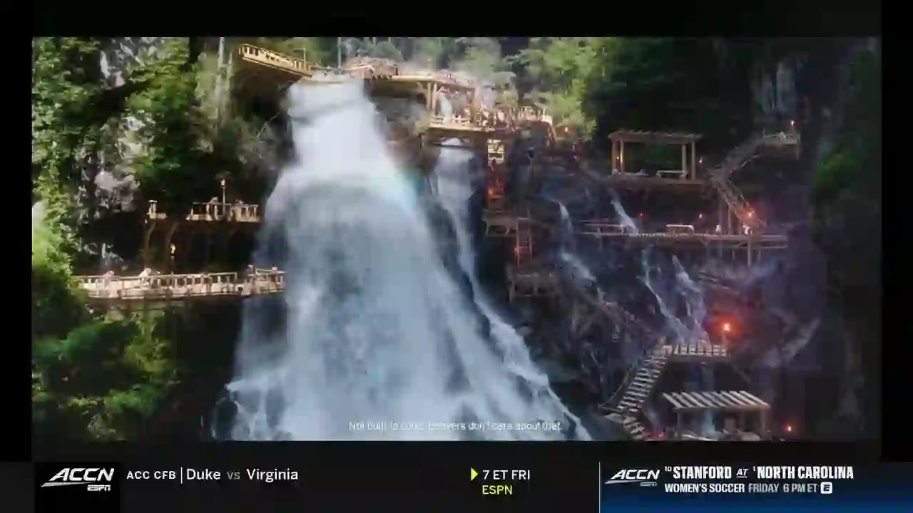 Screenshot of ACC Network, tested about 5 hours ago