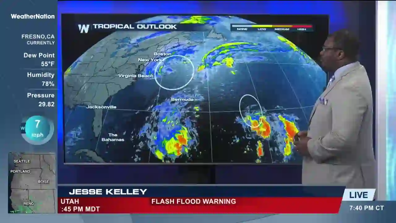 Screenshot of  The Weather Channel, tested 2 days ago