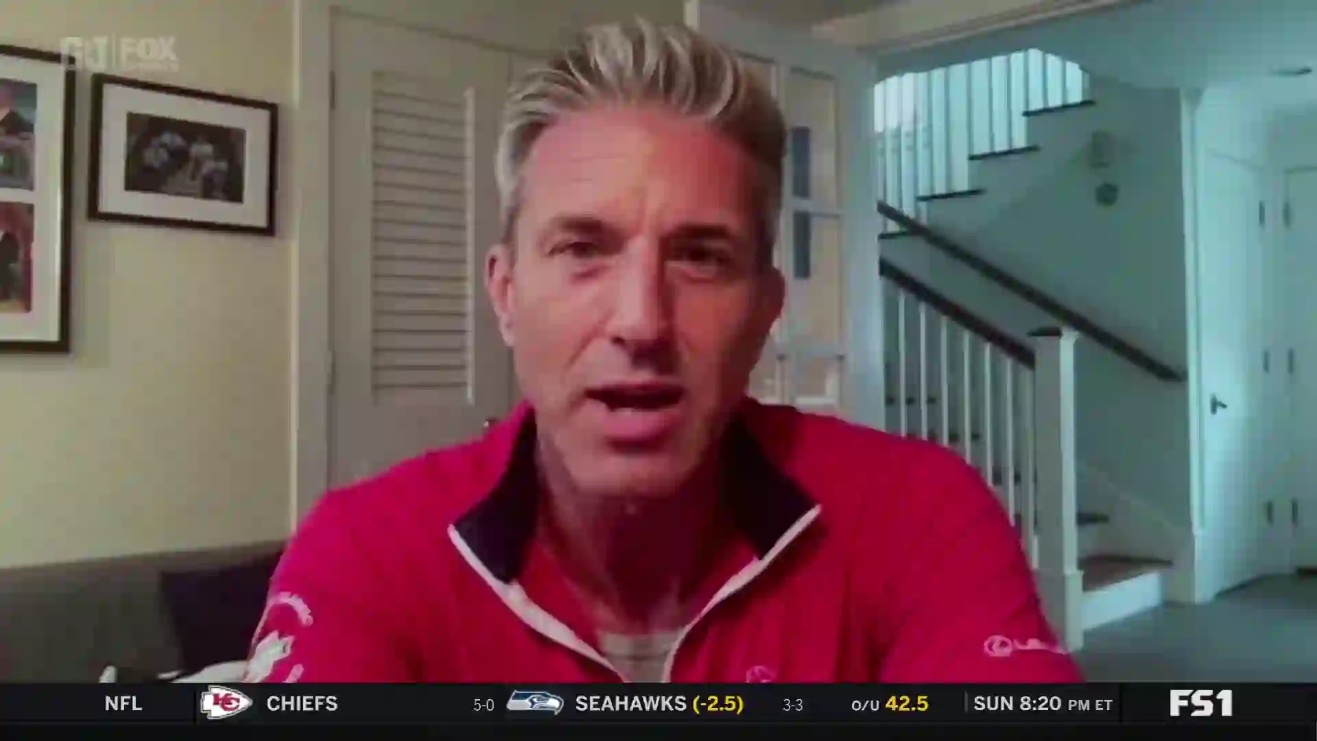 Screenshot of Fox Sports 1, tested 1 day ago