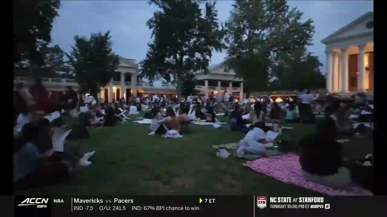 Screenshot of  ACC Network, tested 1 day ago