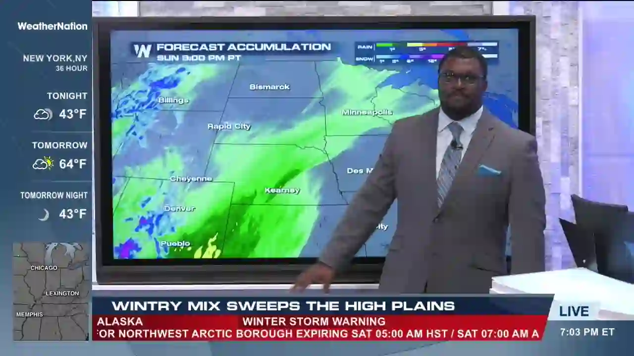 Screenshot of  The Weather Channel, tested about 1 hour ago