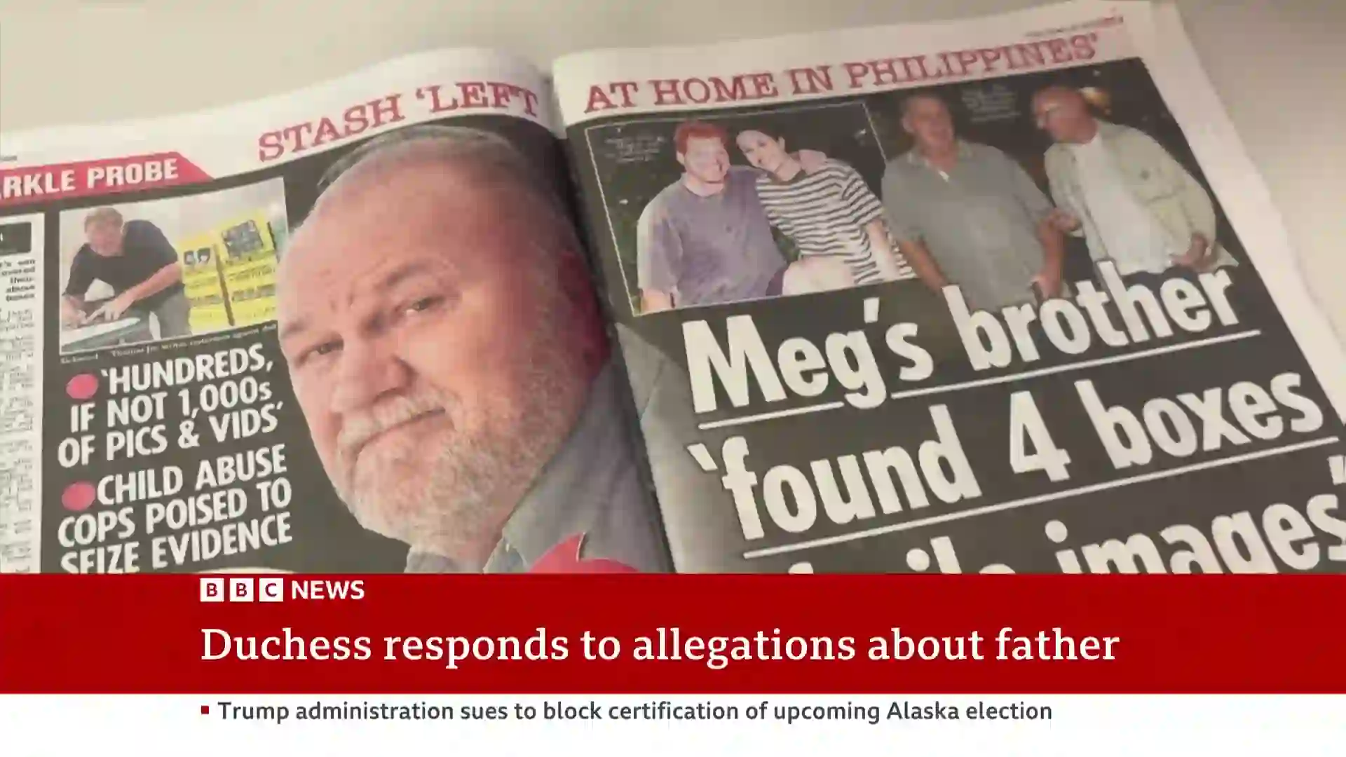Screenshot of  US: BBC News North America, tested 1 day ago