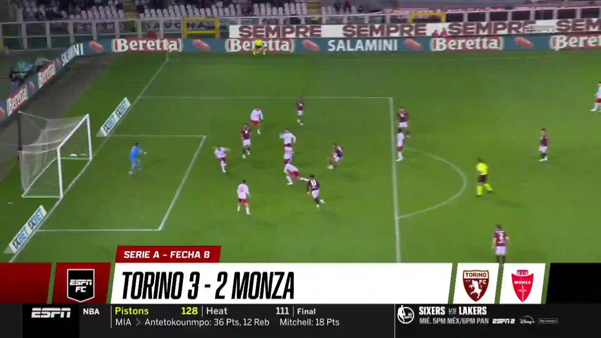 Screenshot of ESPN HD, tested about 2 hours ago