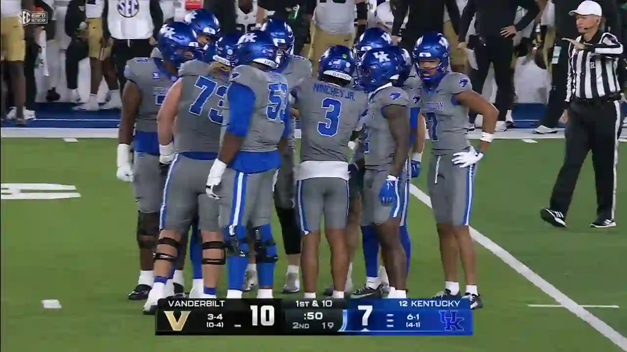 Screenshot of  SEC Network, tested 1 day ago
