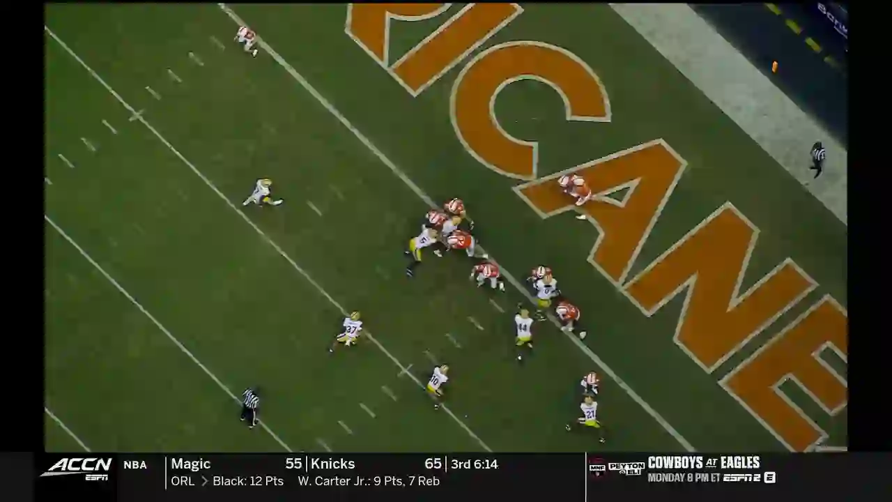 Screenshot of  ACC Network, tested 1 day ago