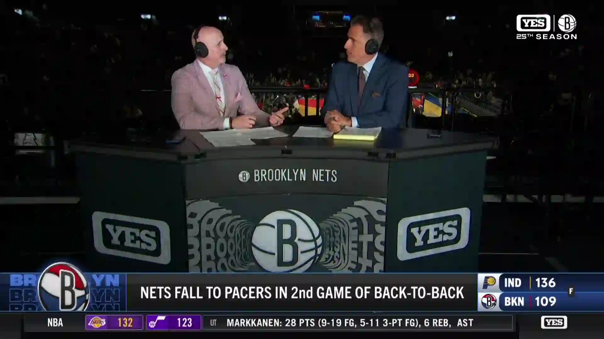 Screenshot of  Yes Network, tested 3 days ago