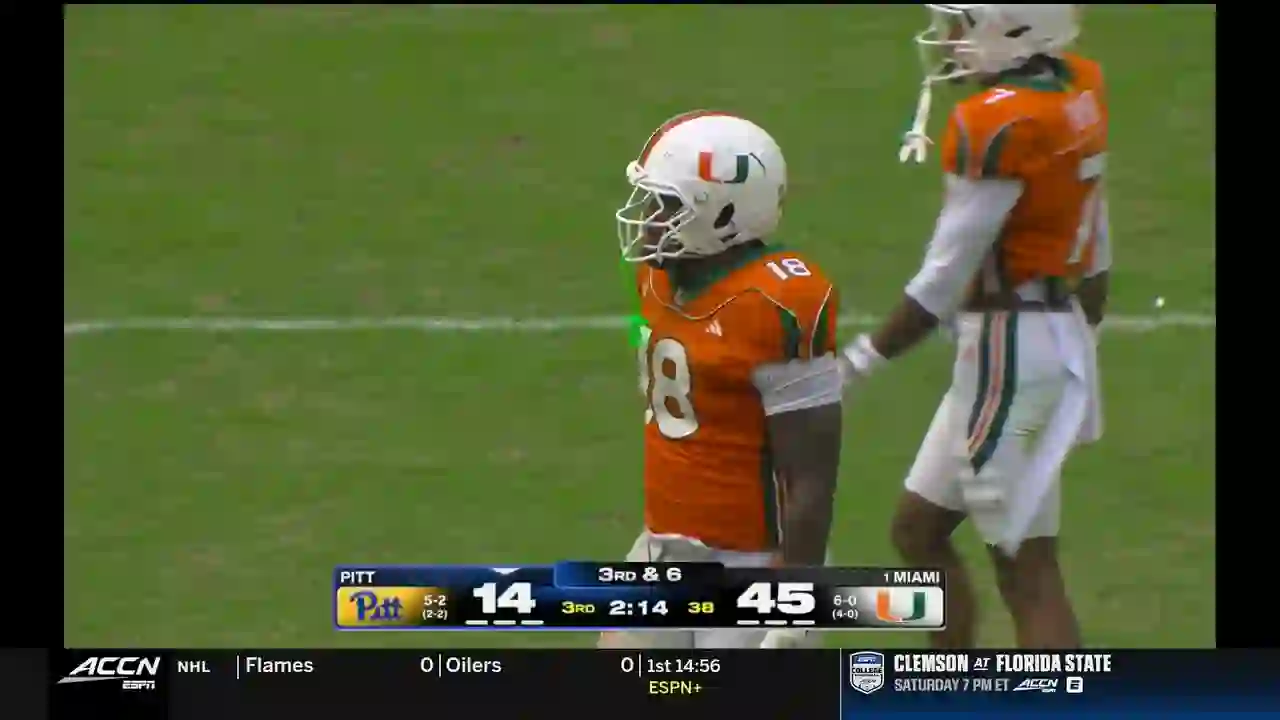 Screenshot of ACC Network, tested 1 day ago
