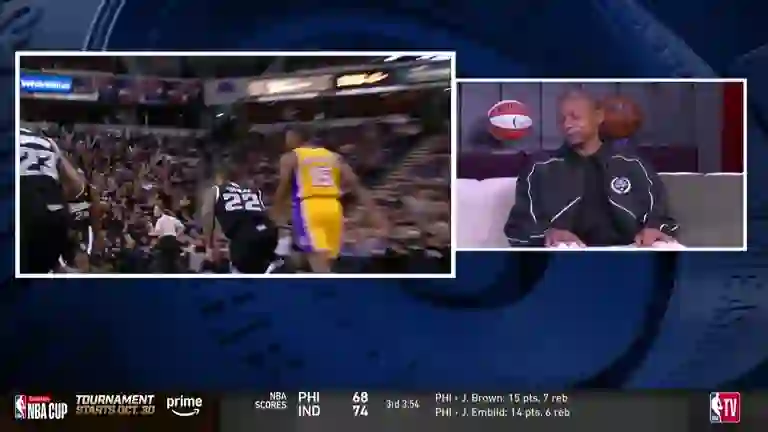 Screenshot of NBA TV, tested 1 day ago