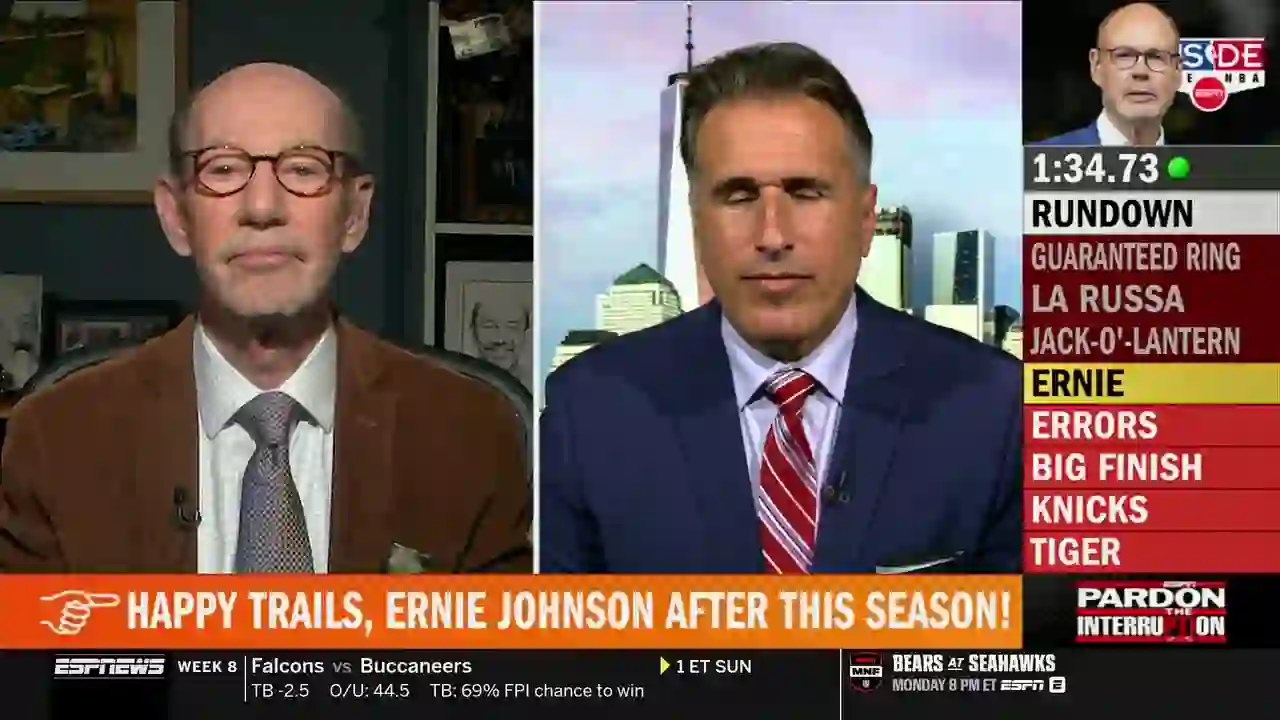 Screenshot of  ESPNews, tested 1 day ago