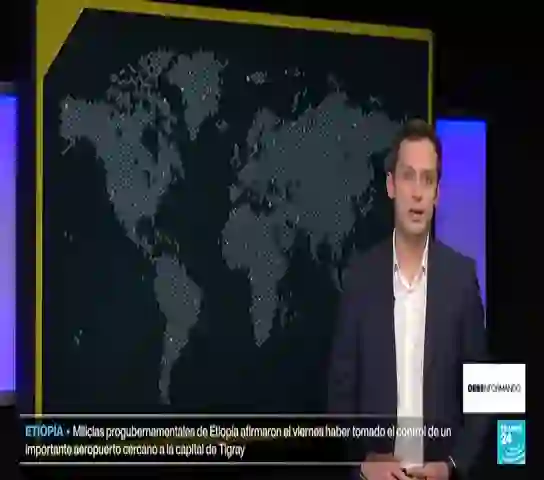 Screenshot of  France 24 Spanish, tested 14 days ago