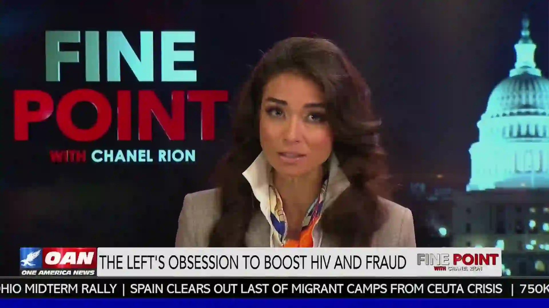 Screenshot of One America News Network, tested 13 days ago