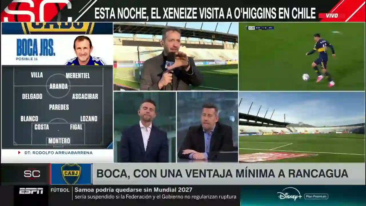 Screenshot of ESPN, tested 3 months ago