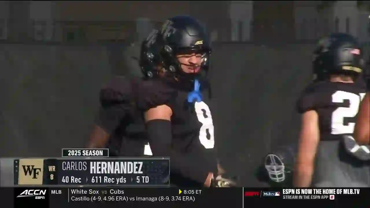 Screenshot of ACC Network, tested about 2 months ago