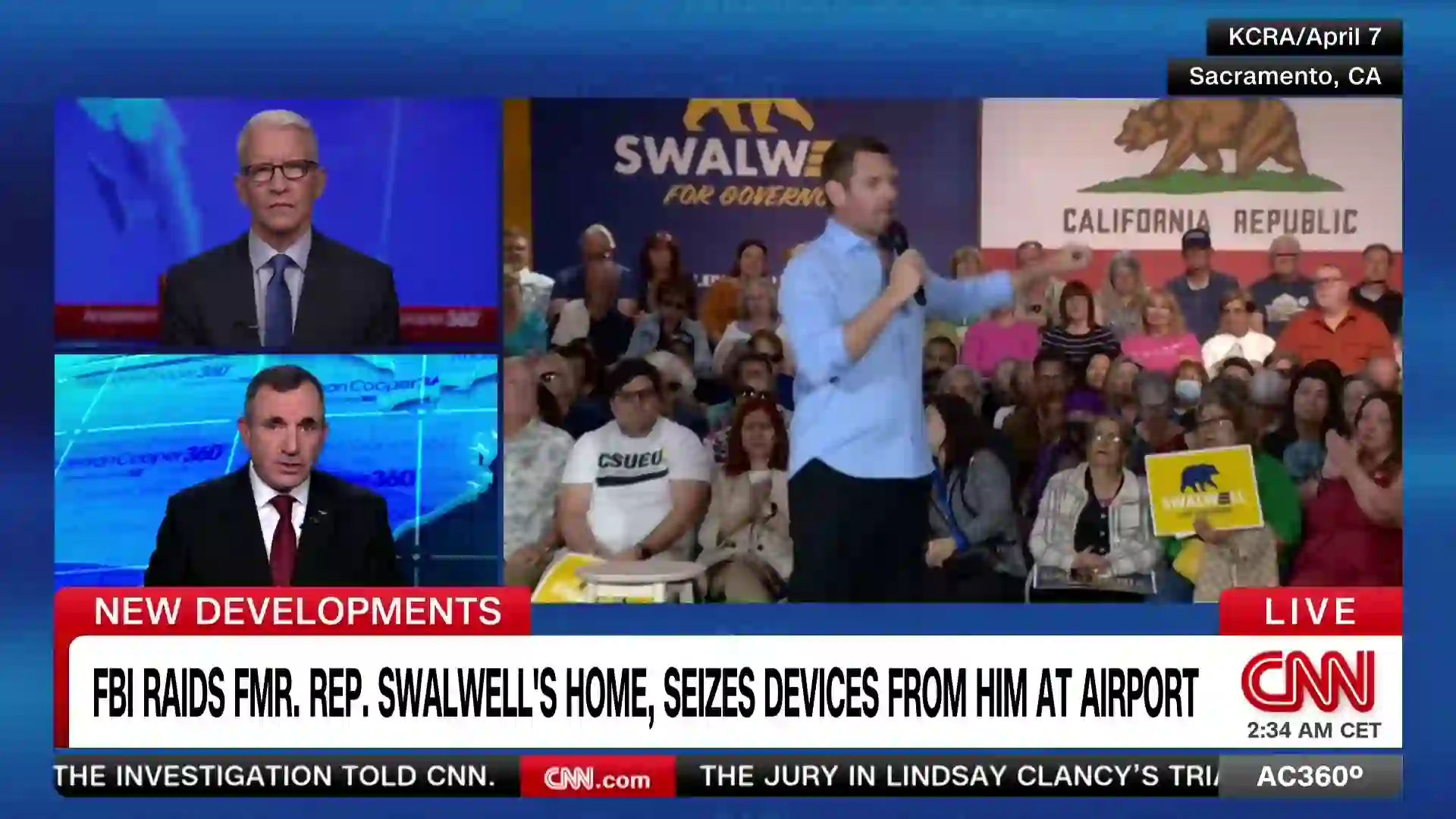 Screenshot of CNN International North America, tested 2 months ago