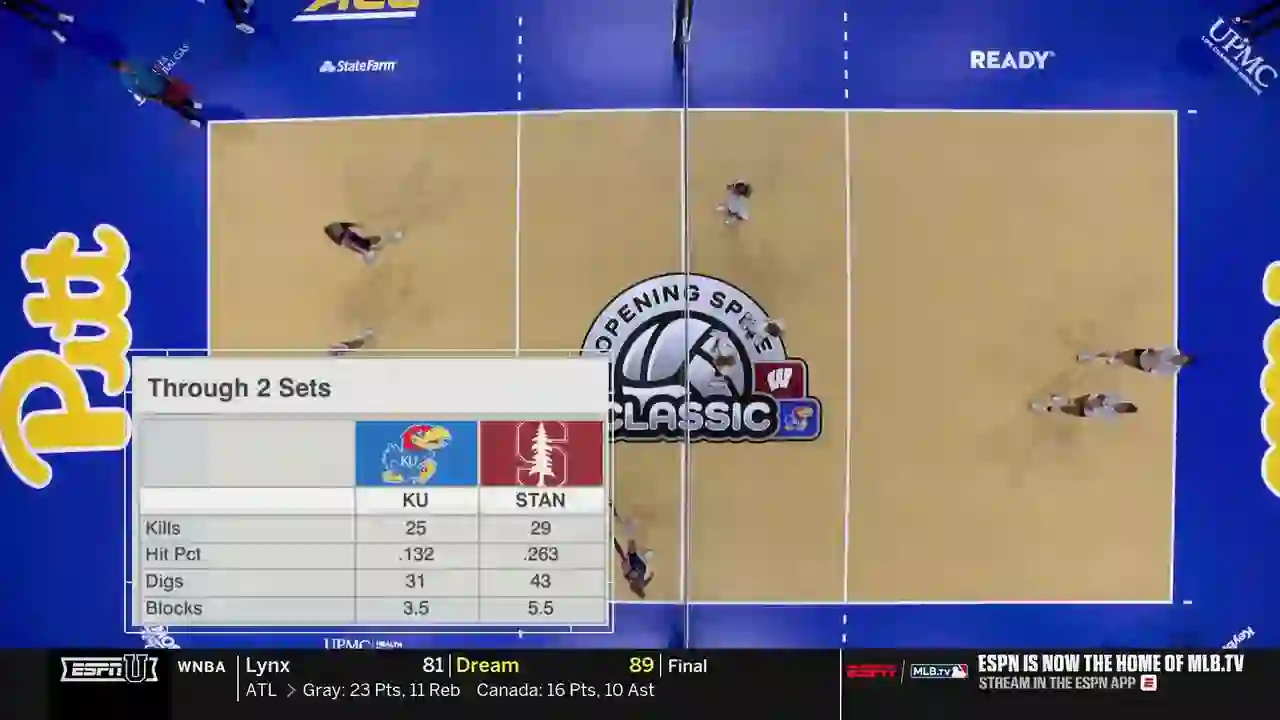 Screenshot of ESPNU, tested about 2 months ago