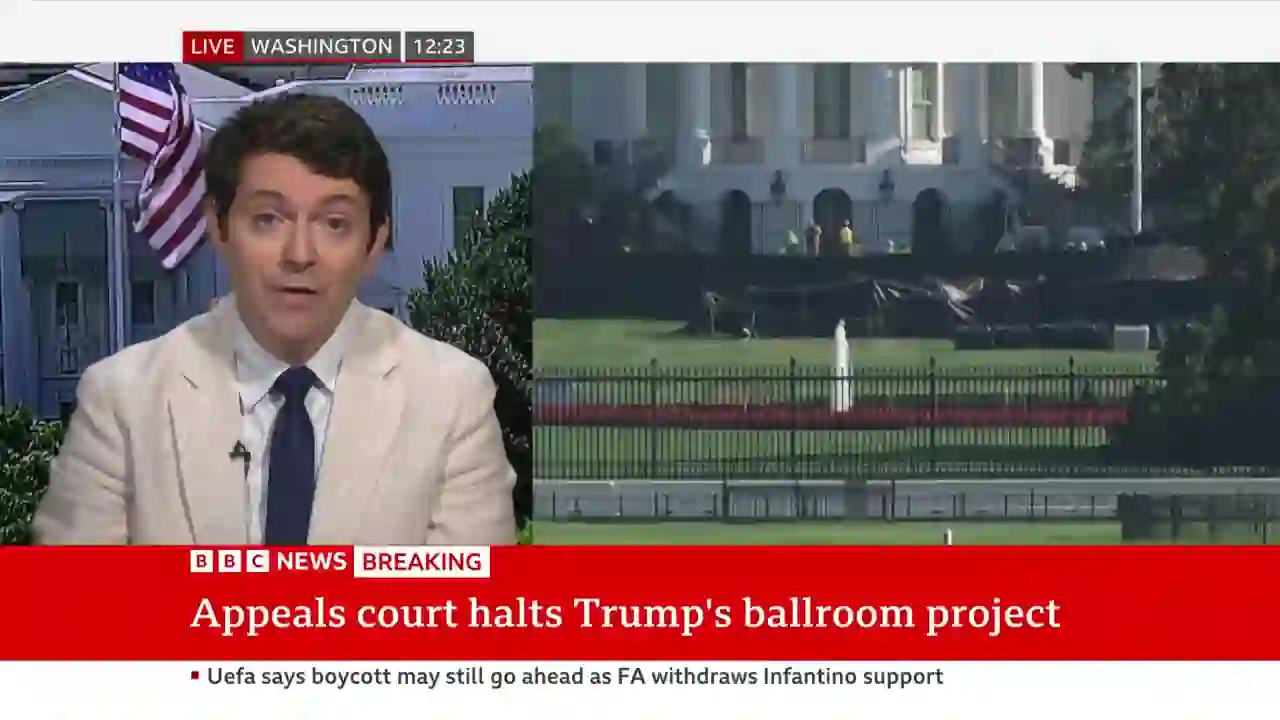 Screenshot of  BBC News North America, tested 3 months ago