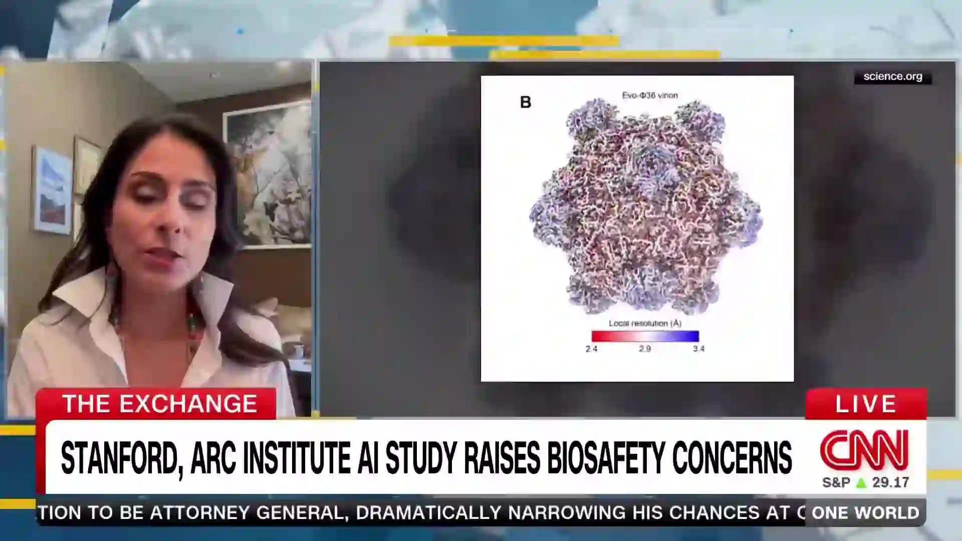 Screenshot of  CNN International North America, tested 2 months ago