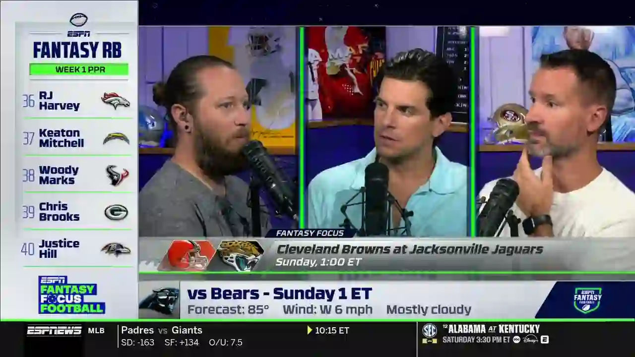 Screenshot of ESPNews, tested about 1 month ago