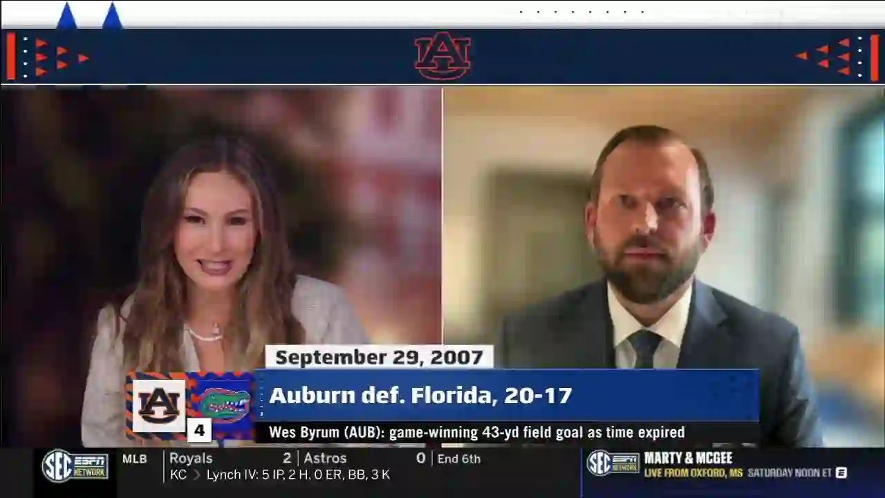 Screenshot of  SEC Network, tested about 1 month ago