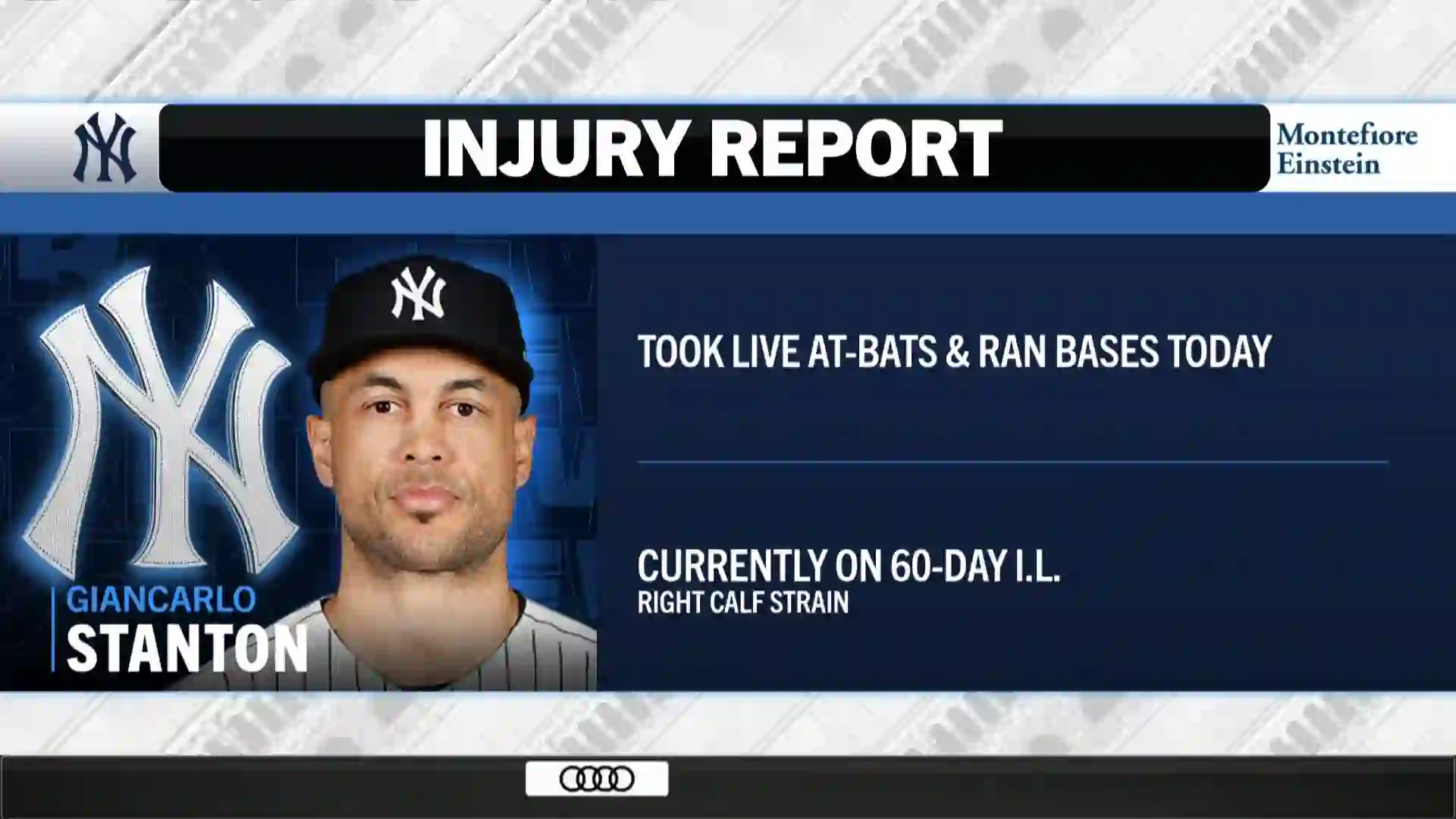 Screenshot of Yes Network, tested 25 days ago