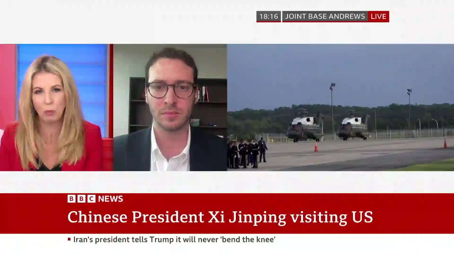 Screenshot of  BBC News North America, tested 25 days ago