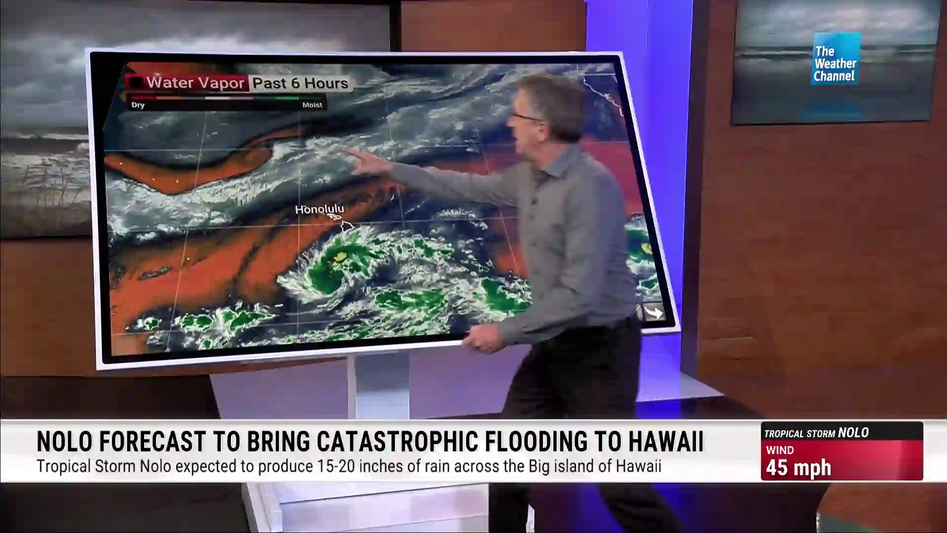 Screenshot of THE WEATHER CHANNEL, tested 24 days ago