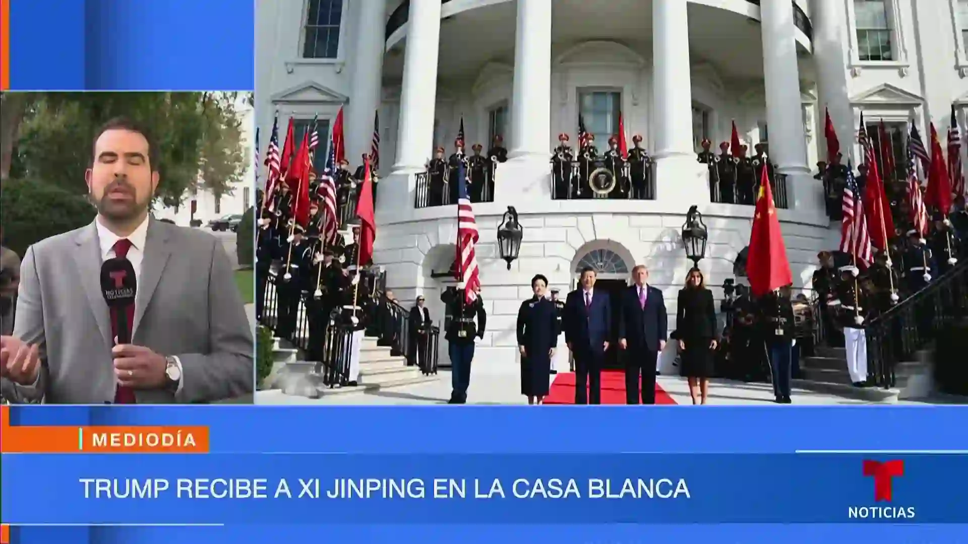 Screenshot of  Telemundo West, tested 23 days ago