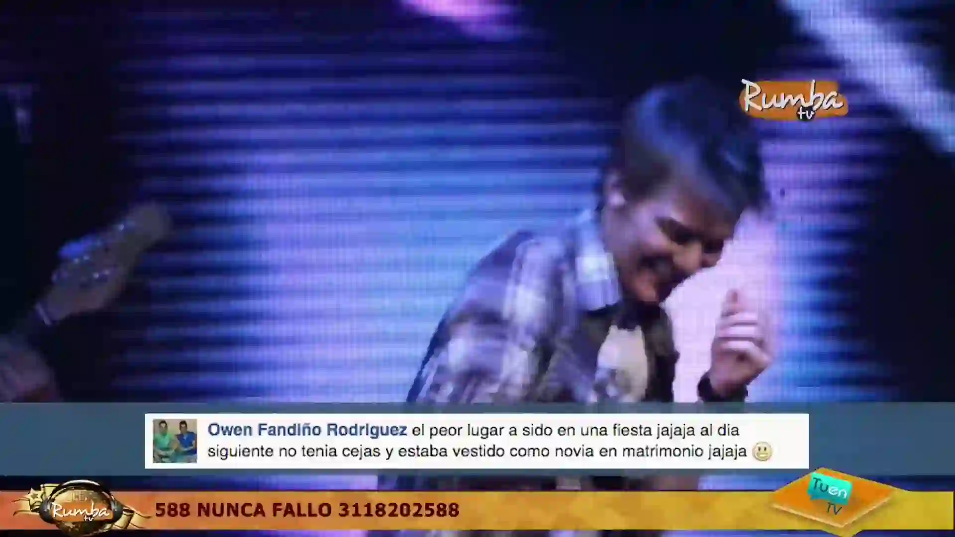 Screenshot of RUMBA TV, tested 23 days ago